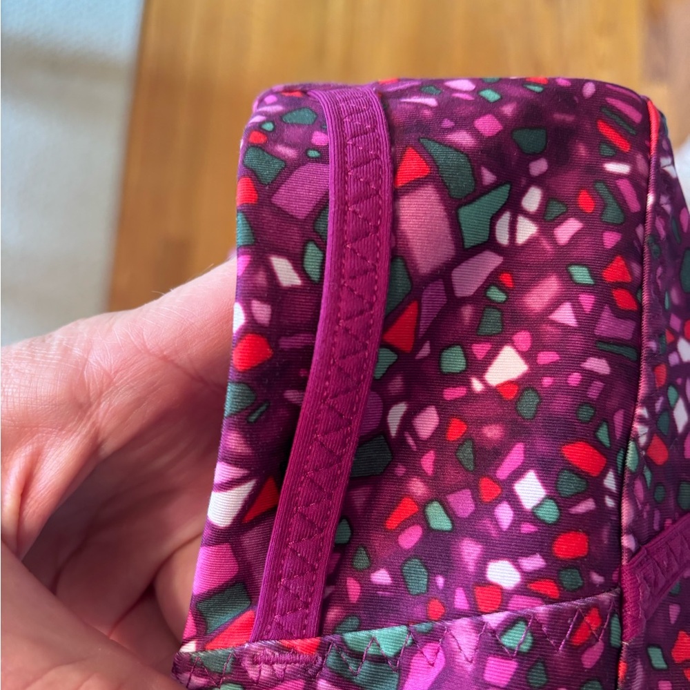Lululemon Mosaic Print Cropped Leggings Size 4 - Picture 10 of 11